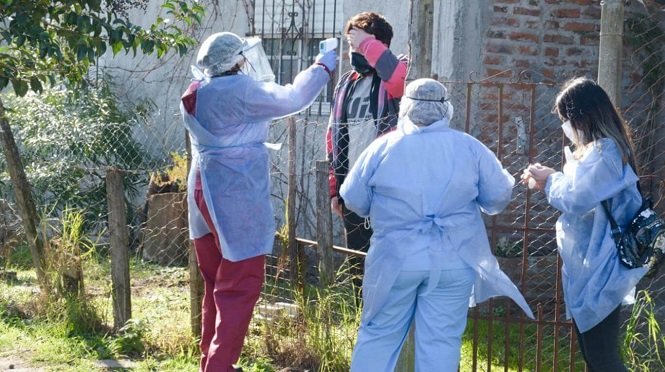 Hoy se registraron 5641 nuevos casos y 110 muertes