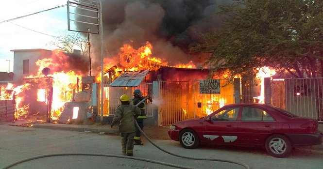 Ocurrió en San Rafael: Su ex le incendió la casa y se quedó sin nada