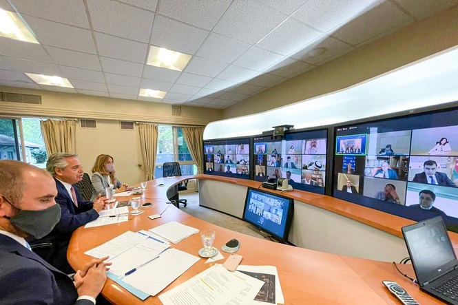 Alberto Fernández invitó a 18 fondos de inversión soberana "a volcar su mirada en la Argentina”