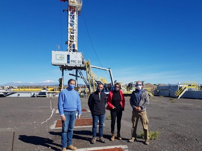 El embajador y el cónsul de Alemania recorrieron Potasio Río Colorado