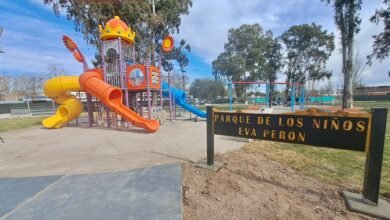 Parque de los niños de Villa Atuel