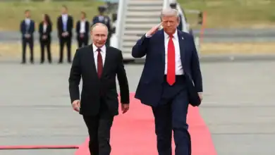 Donald Trump recibió a Vladimir Putin en Alaska.
