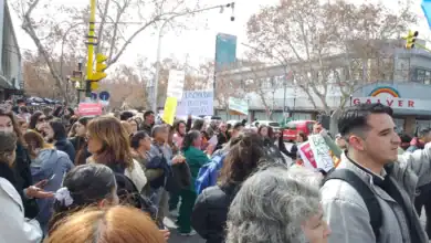 Marcha en San Rafael contra el veto a la Ley de Emergencia en Discapacidad