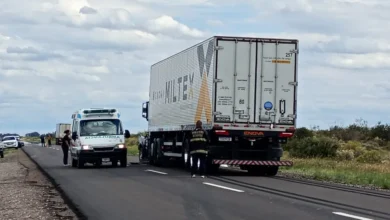 Choque frontal en Ruta 153 cerca de Monte Comán